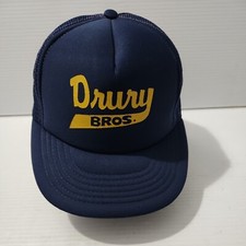 Vintage 80s Drury Bros. Waste Management Snapback Hat