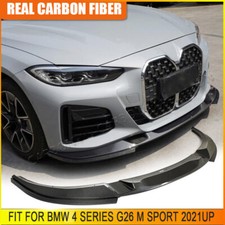 Alerón labial parachoques delantero carbono real deportivo G26 440i M serie 4 para BMW 2021-2024