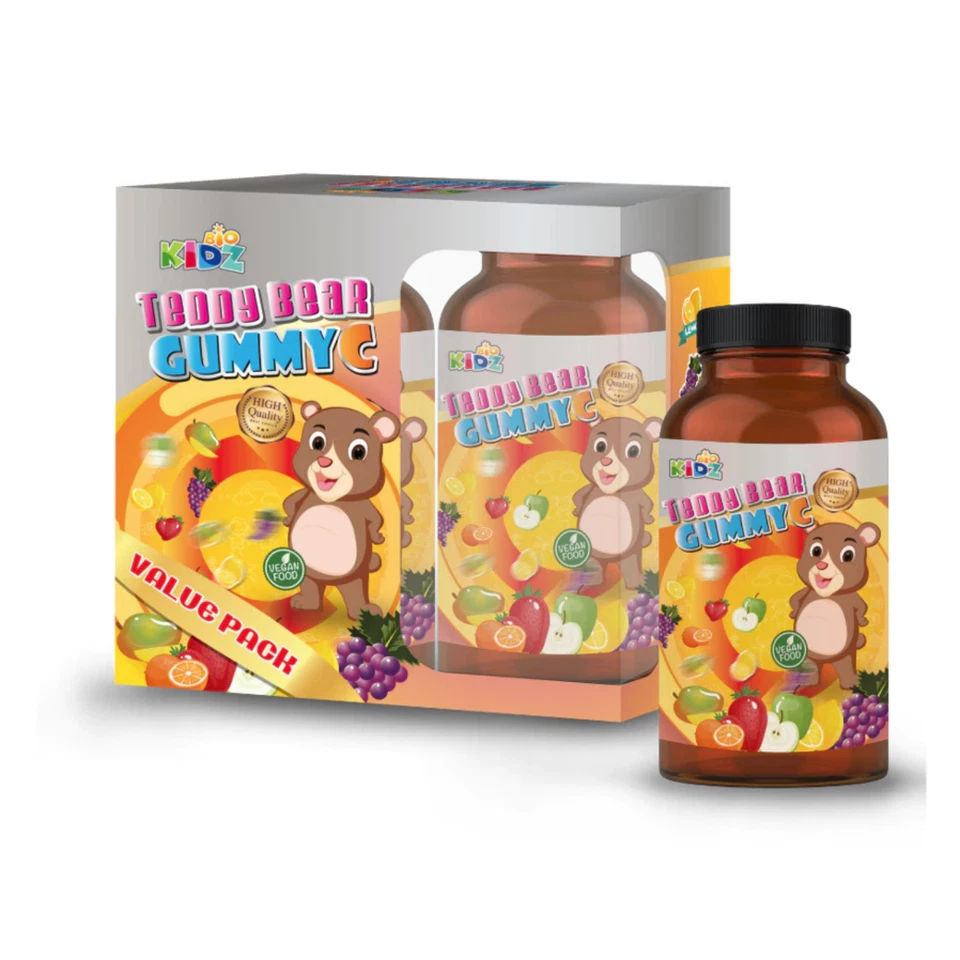BIOKIDZ GOMMY C NutriGold Vitamina C Gomitas Osos para Niños Apoyo Inmune Foto 2 de 4