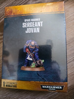 Space Marine Sergeant Jovan Warhammer 40K Limited Edition Space