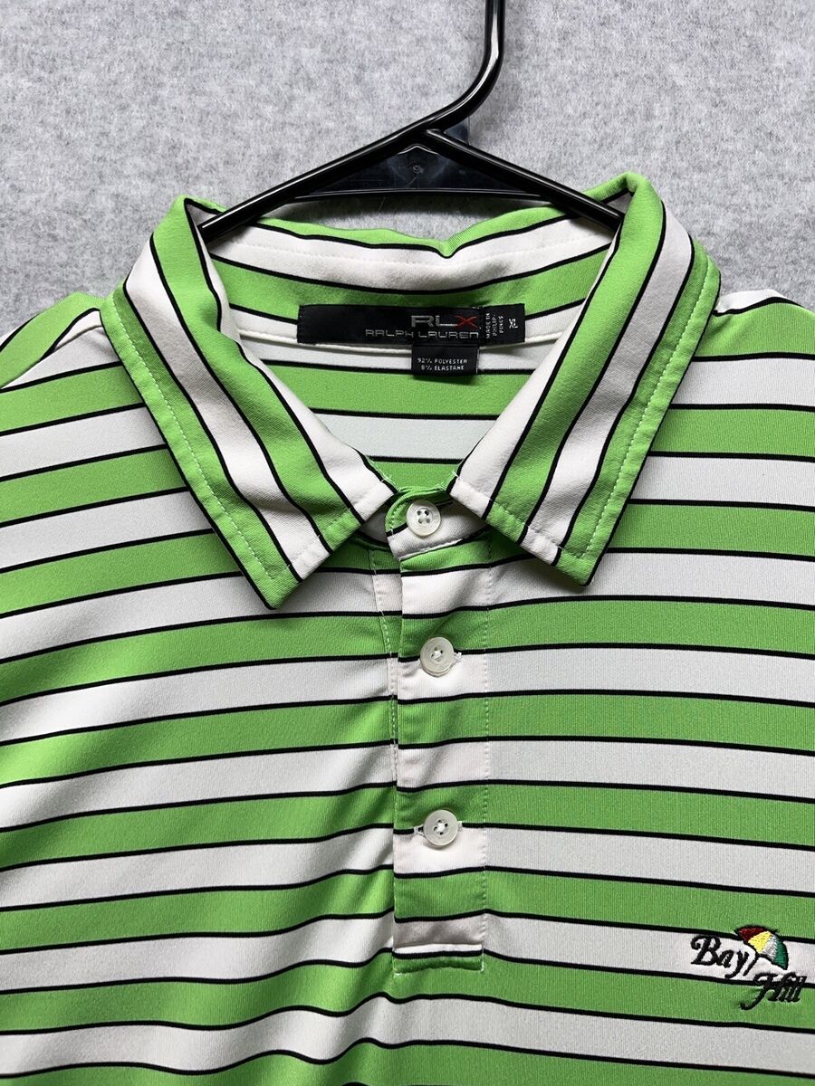 Ralph Lauren RLX Bay Hill Golf Polo Shirt Short Sleeve White Ralph Lauren RLX Bay Hill Golf Polo Shirt Short Sleeve White