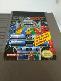 Pin Bot ORIGINAL NINTENDO NES GAME  Authentic! CARTRIDGE ONLY UNTESTED