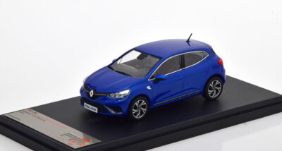 RENAULT CLIO V TYPE BJA RS LINE 2019 BLUE METAL PREMIUM X PRD595 1:43 IXO MKV