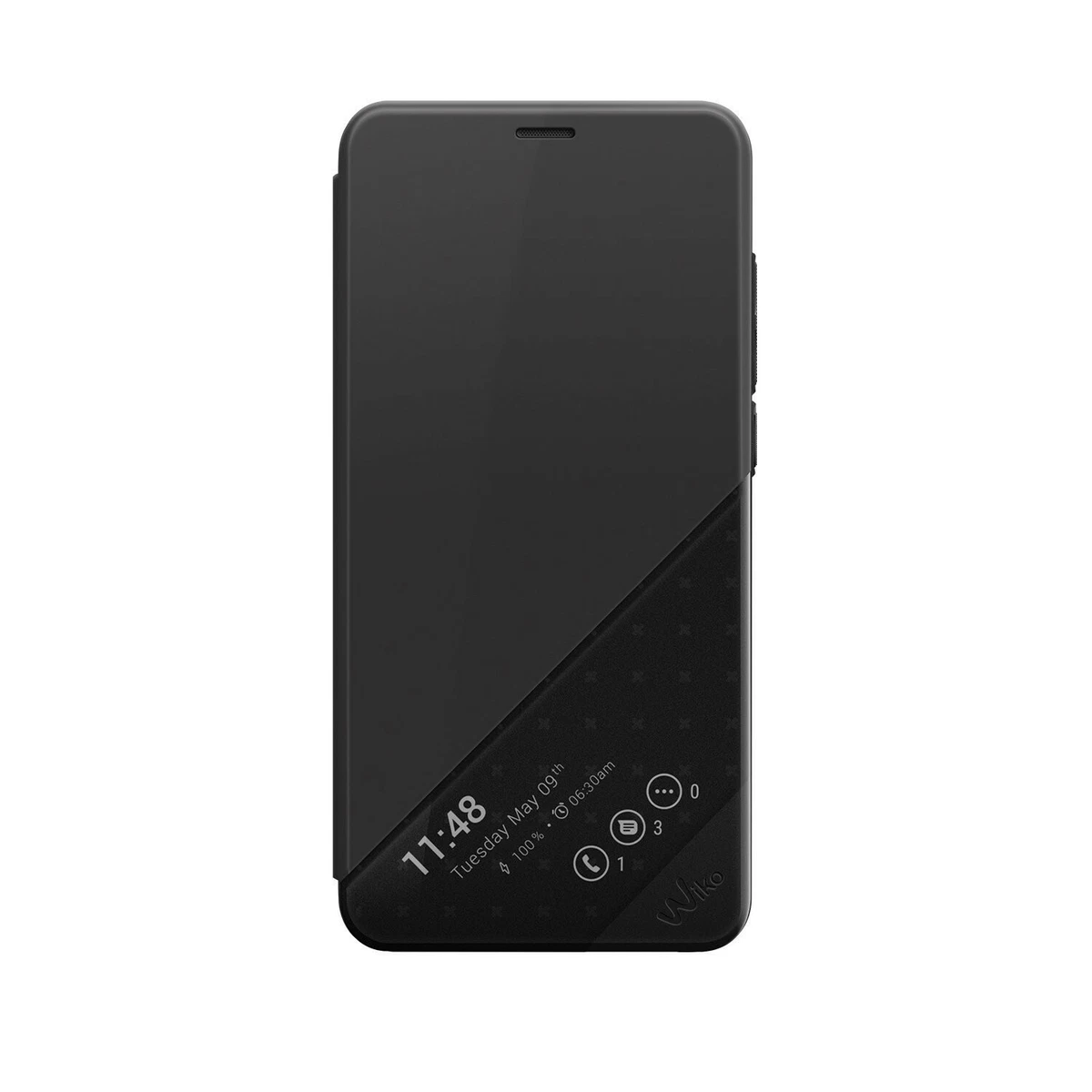 Custodia Wiko Jerry WKPRFOWH2802JW: Flip Cover In Policarbonato Bianco, Leggera E Protettiva - 3