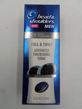 Head & Shoulders Full & Thick Advanced Thickening Tonic 4.2 oz New 2in1 Shampoo