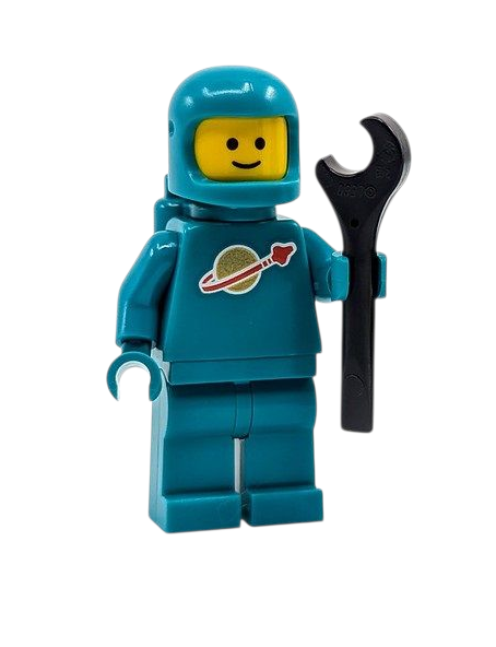 LEGO New Classic Teal Spaceman from Set#21358 Vending Machine In