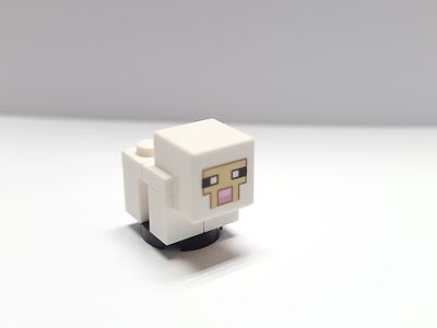 Lego Animal Minecraft Sheep Lamb White Legs Brick Built from Set