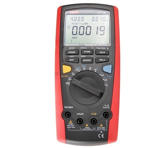 Multimetro digitale intelligente Lcr Ac DC tester USB a PC UT71B True Rms uni-pc - Foto 1 di 4