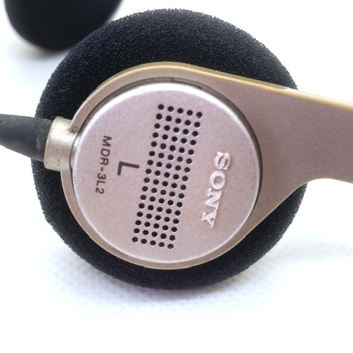 超希少品 高音質 整備済完全動作品 TPS-L2用ヘッドホン MDR-3L2 ☆ Rare Sony MDR-3L2 Headphones Stereo For TPS-L2 Walkman From