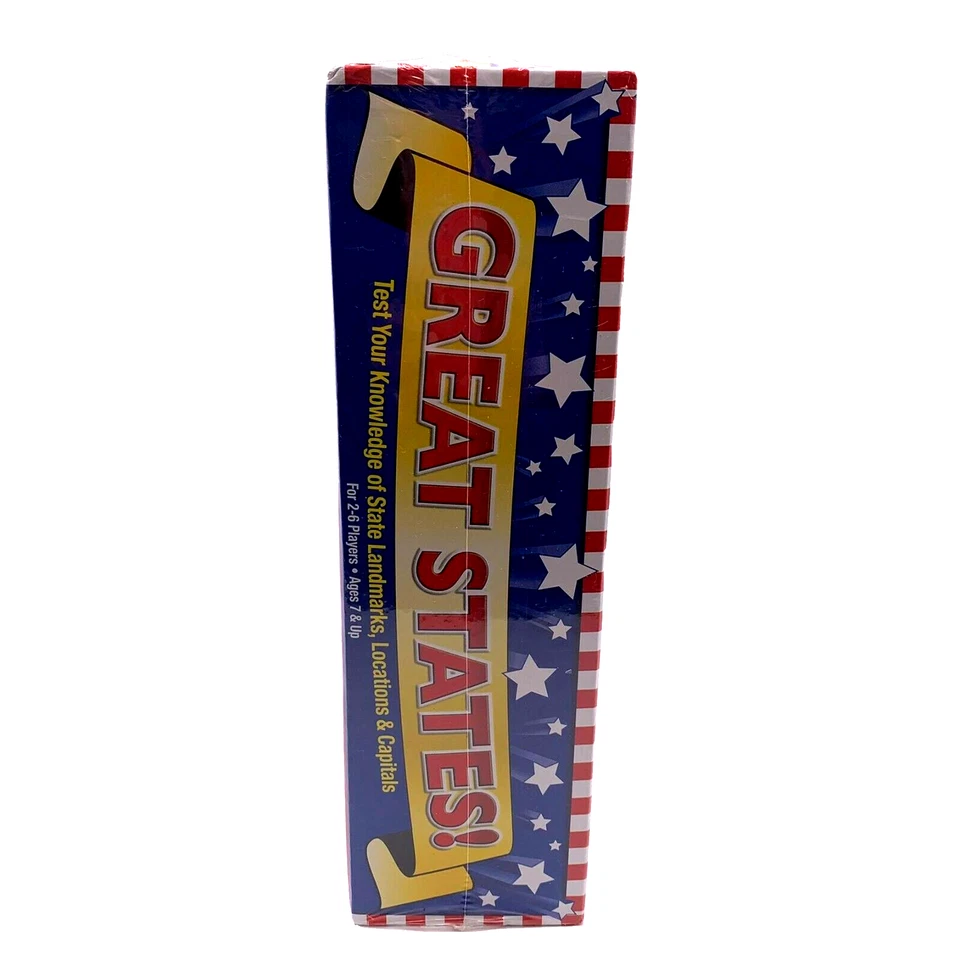 Lakeshore Great States Juego Educación en el Hogar Divertido Aprendizaje 50 Estados Geografía de Estados Unidos Foto 3 de 4