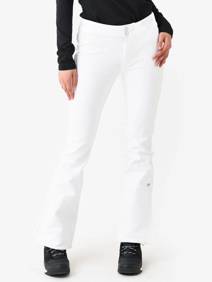 Pantalón de esquí Obermeyer The Bond para mujer blanco talla 12 nuevo con etiquetas nuevo Foto 2 de 4