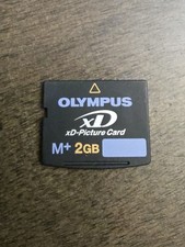 Genuine Olympus XD Picture Memory Card M 2GB XD Card Tested