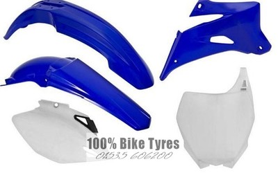 Yamaha YZF250 / YZF450 2006 - 2009 OEM Racetech  Plastic Kit BLUE/WHITE -VARIOUS