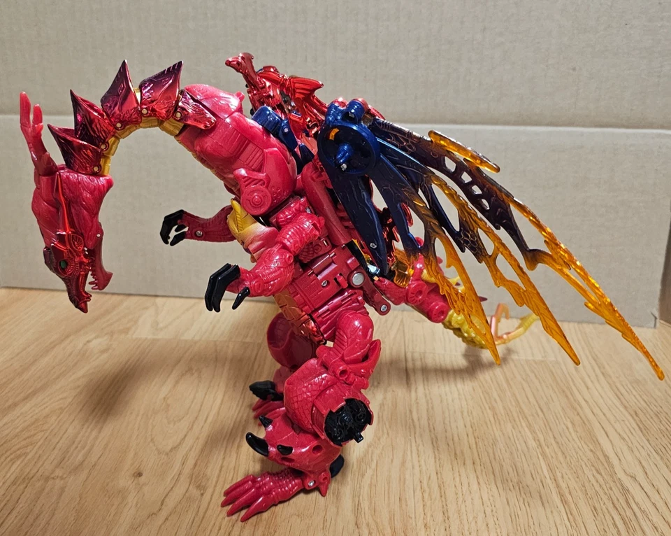 Transmetal 2 Megatron Transformers Beast Wars Dragon 1999 hasbro - Image 2 of 4