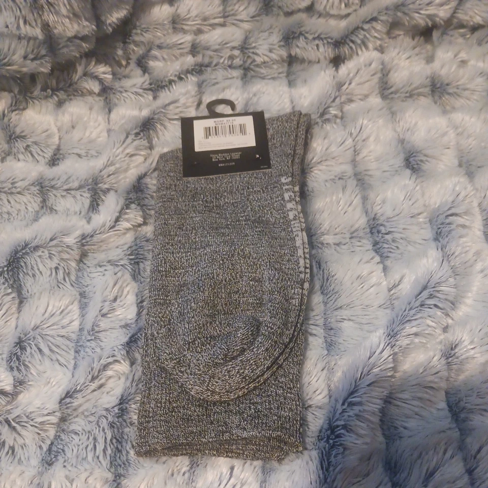 Steve Madden Calcetines Para Hombre Talla 10-13 Zapato Talla 6-12.5 Gris Aguacate Mezcla Algodón Foto 4 de 4