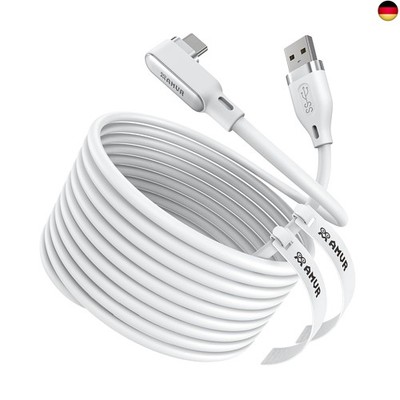 AMVR Link Kabel 16 FT kompatibel mit Oculus/Meta Quest 3/Meta Quest 3S,