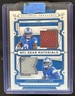 2025 National Treasures Jahmyr Gibbs Jameson Williams Combo Patch Ball #/99