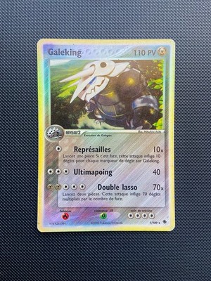 Pokemon Karte Galeking 1/109 REVERSE Holo Ex Rubin & Saphir Block Ex