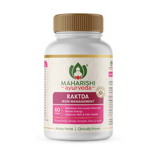 Maharishi Ayurveda Raktda 60 Tablets Free Duty Paid Shipping