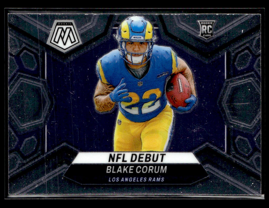 2024 Panini Mosaic #278 Blake Corum Card Los Angeles Rams