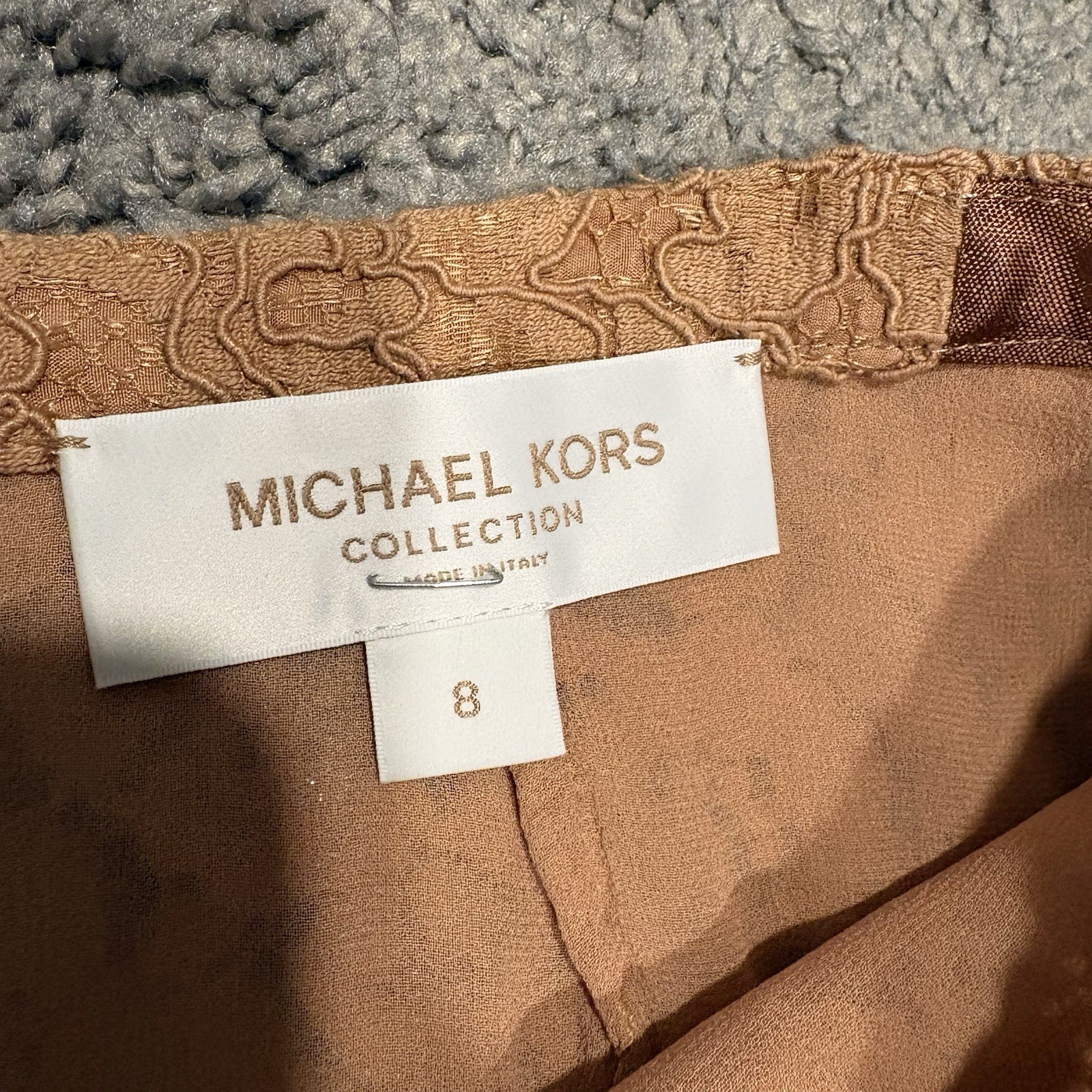 Michael Kors Collection New Corded Lace Sequin Embroidered Midi Skirt 8 $4,290.0 thumbnail 14