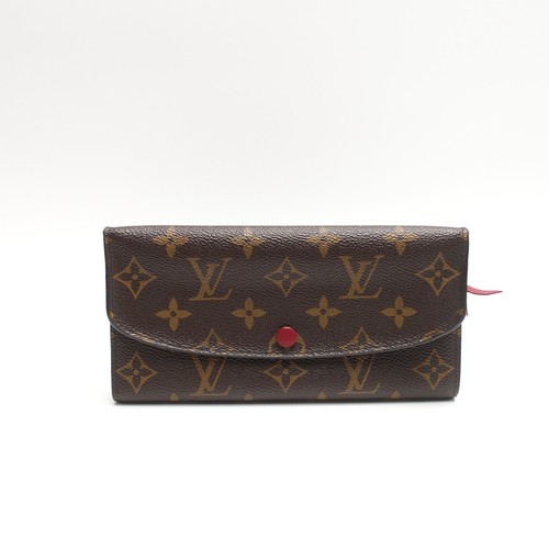 Louis Vuitton Emilie Monogram Brown Coated Canvas Wallet T10432505
