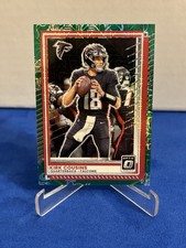 Kirk Cousins 2024 Panini Donruss Optic #7 Dragon Prizm /24 Atlanta Falcons