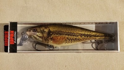 Rapala Super Shad Rap SSR14 Live Largemouth Bass Color Very Rare In-fisherman 