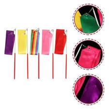 5 Pcs Kids Dancing Streamer Rhythmic Gymnastics Ribbon Dance Ribbons