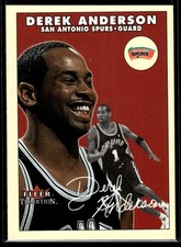 Derek Anderson 2000-01 Fleer Tradition #174 San Antonio Spurs