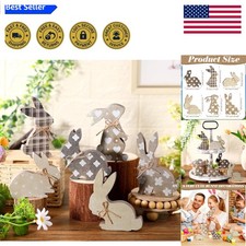 6 Unique Wooden Bunny Table Decorations for Charming Easter Centerpieces