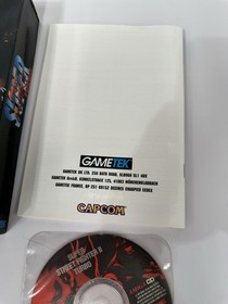 VINTAGE COMMODORE AMIGA CD32 BIG BOXED SUPER STREET FIGHTER TURBO 2 CAPCOM GAME