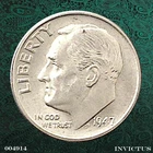 1947-S Roosevelt Dime (AU)