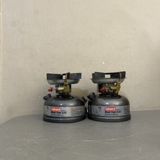 (2) COLEMAN Model 533 Dual Fuel Single Burner Camping Stoves