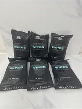 Shoe Palace Sneaker Wipes Cleaner 12 Count Pack-Lot of 6-Clean Restore Luster