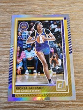 2025 Panini Donruss Rickea Jackson Silver Foil  HOLO  Parallel #49 Sparks 
