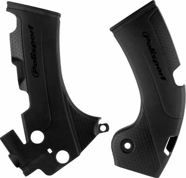 Rahmenschutz Schwarz Polisport Yamaha Yz 450-250 / Wr 450-250 Fantic Xef 250-450-image