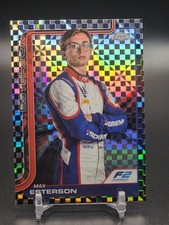 Max Esterson #39 2025 Topps Chrome F1  Checker Flag Refractor