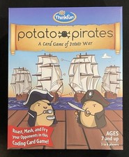 Potato Pirates A Card Game of Potato War, Thinkfun, 