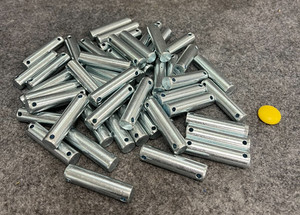 HEADLESS PIN DIA 1/2" LENGTH 2" LOT OF 49