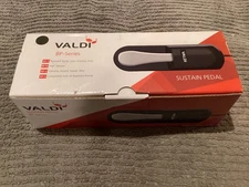 VALDI BP-3 Sustain Pedal -Black- Pedal for Keyboard Piano, Digital Pianos