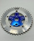 Old School BMX Sprocket GT White Chainring Bolts Tioga CD Sugino Blue MX Spider