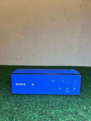 Sony SRS-X33 Bluetooth Rechargeable Portable Audio Speaker Red Very Good
