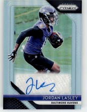 2018 Panini Prizm Rookie Autographs Silver Prizm Jordan Lasley RC #JL BAL