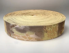 3" Nylon Webbing Kryptek Highlander Camo 17337 Two Side Pattern 100 Yds USA