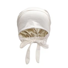 Satin Lined Hijab Cap Women Tie Back Undercap Inner Underscarf Hat Bonnet