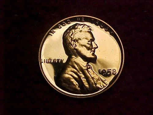 1958-P Lincoln cent - HIGH GRADE PROOF - NICE UPGRADE COIN