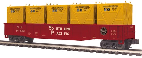 Góndola MTH 20-95678 Southern Pacific con contenedores LCL carga escala O - NUEVA | Zustand: New