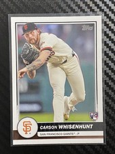2026 Topps Series 1 Flagship Carson Whisenhunt #61 RC San Francisco Giants