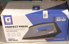 Geepas 1.2kW Professional Heavyweigh Dry Iron with Ceramic Soleplate